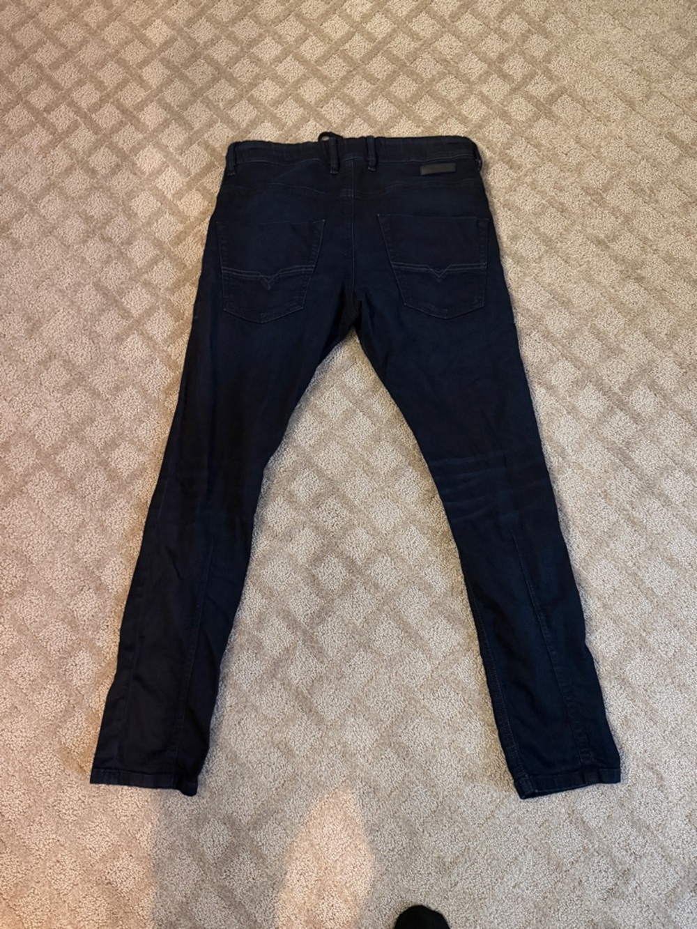Diesel Krooley Denim Sweat Pants - Picture 2 of 6